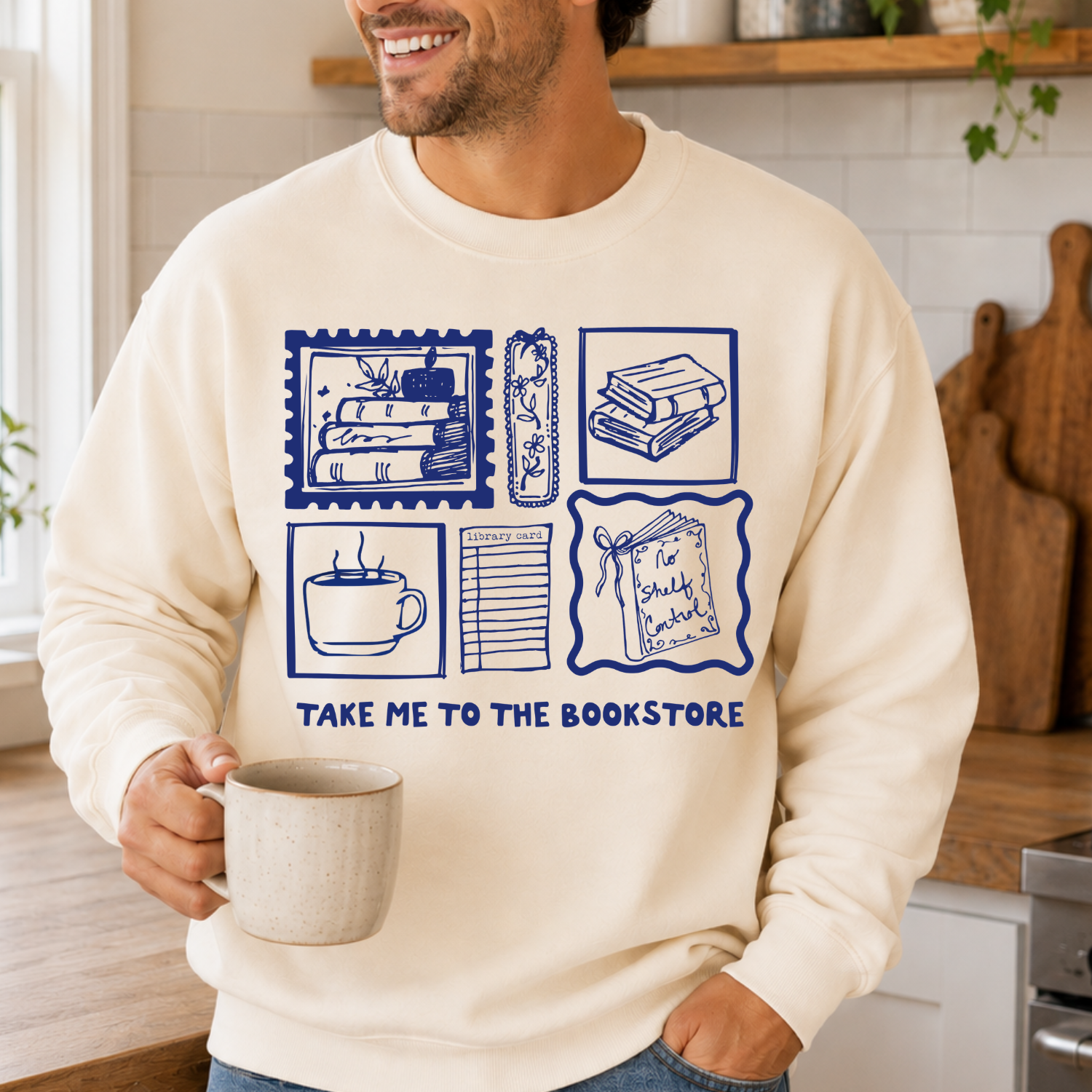 Take Me To The Bookstore - Adult Sweatshirt