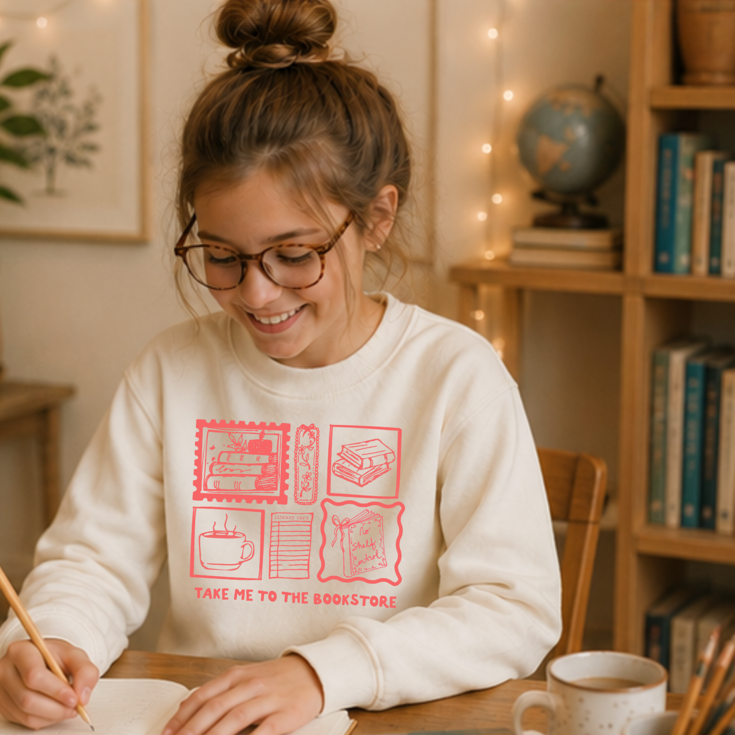 Take Me To The Bookstore - Kid's Sweatshirt