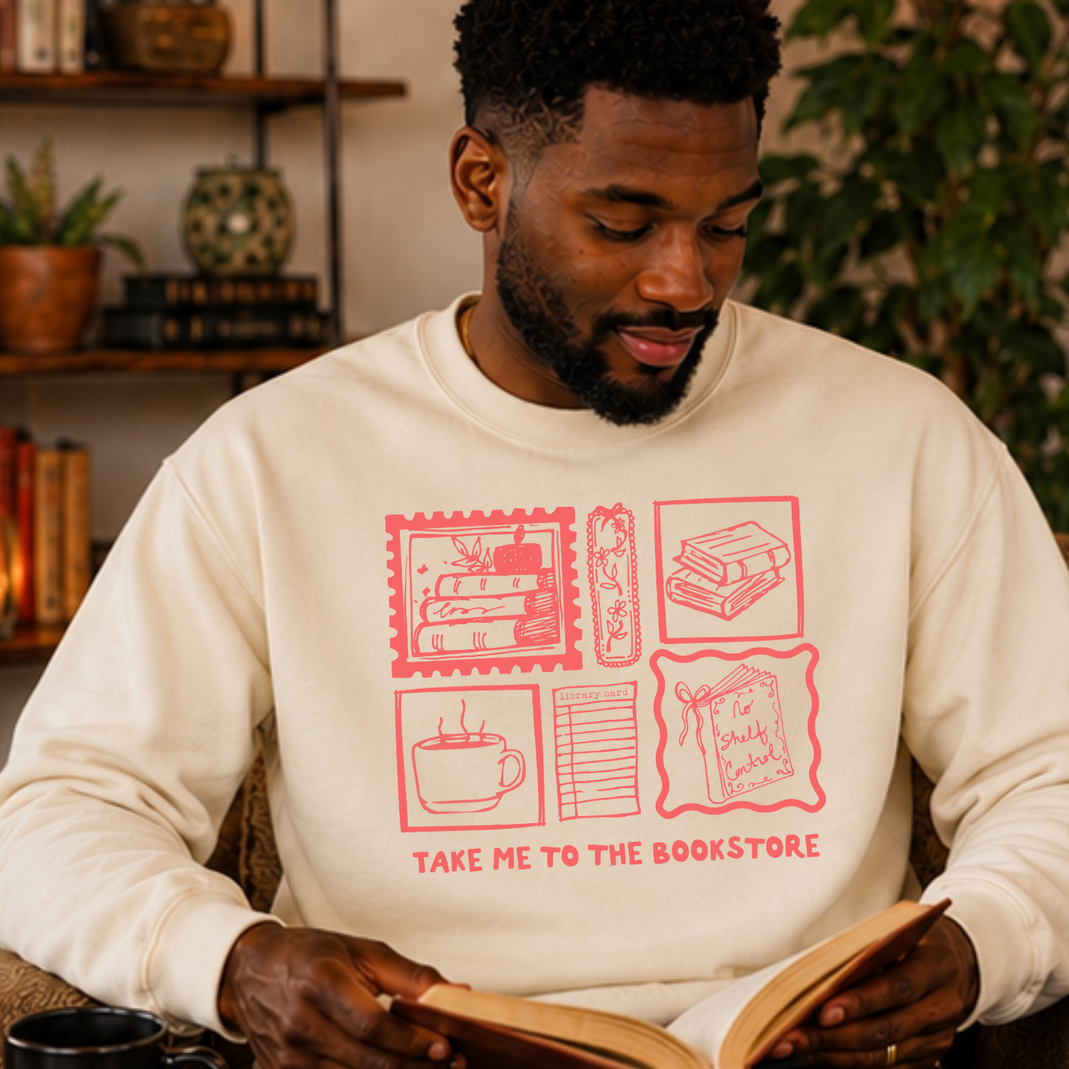 Take Me To The Bookstore - Adult Sweatshirt