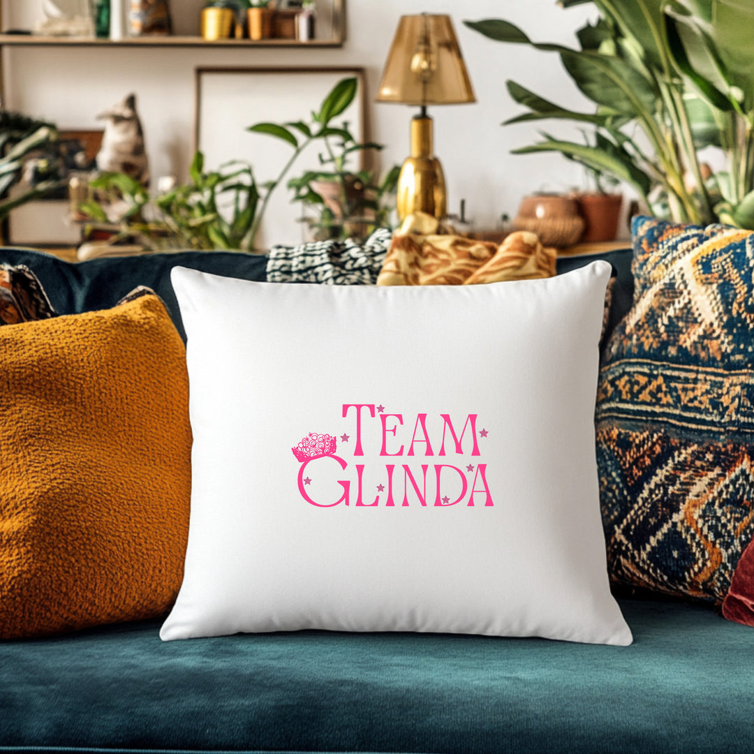 Team Glinda - Wicked Inspired Throw Pillow