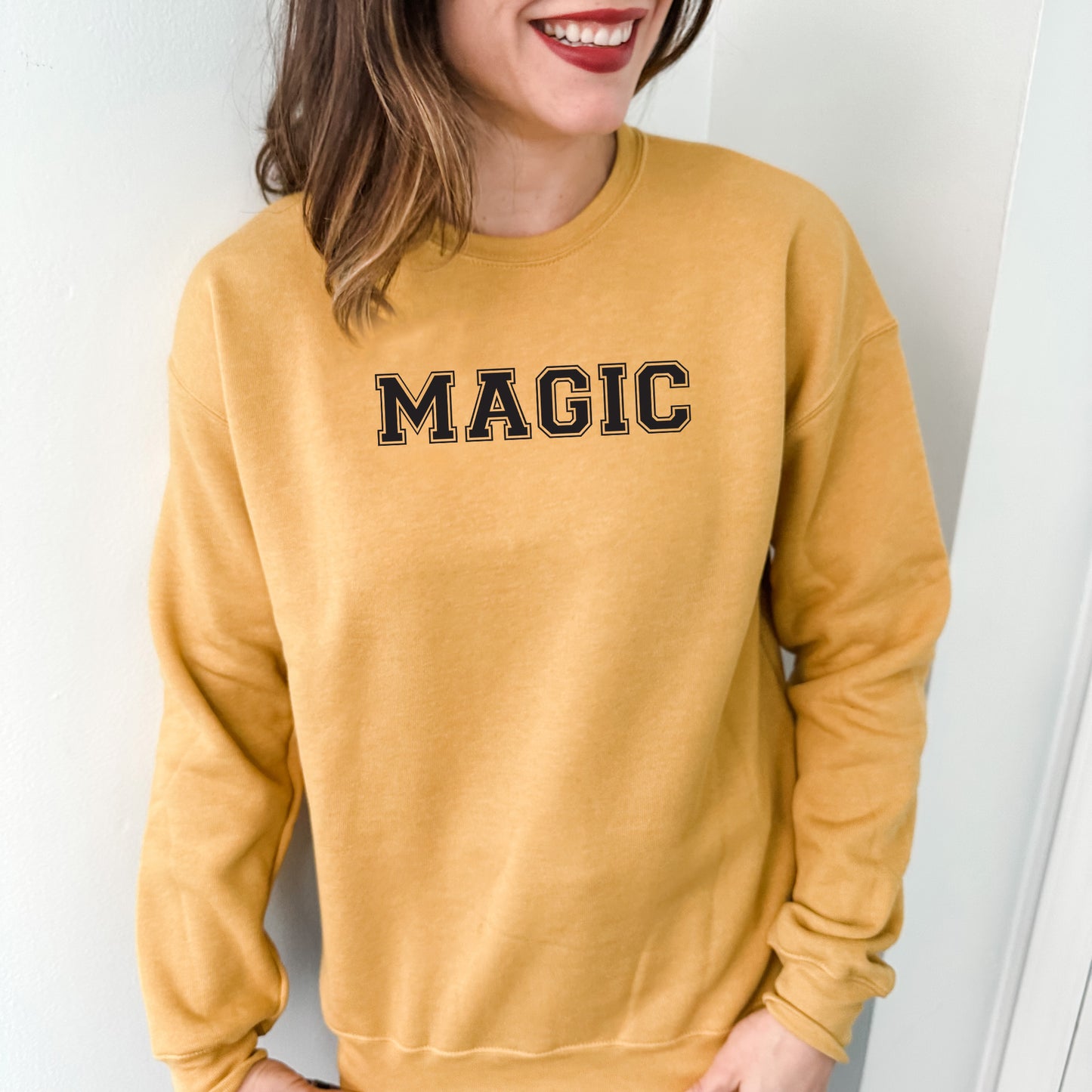 Magic - Feel Good Collection - Unisex Sweatshirt - Heather Gray, Dusty Blue, Mauve, or Gold