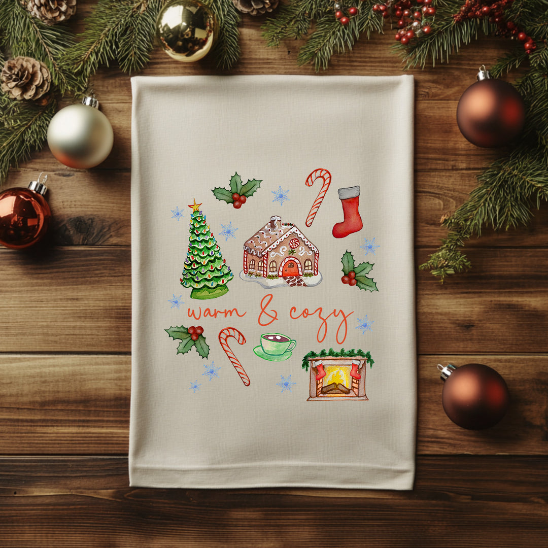 Warm + Cozy - Christmas Kitchen Towel