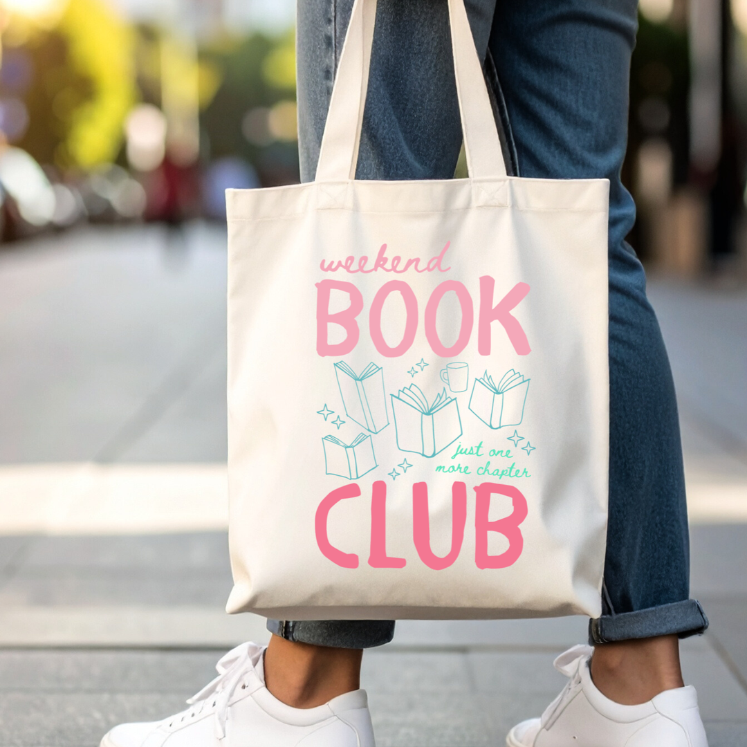 Weekend Book Club Tote Bag