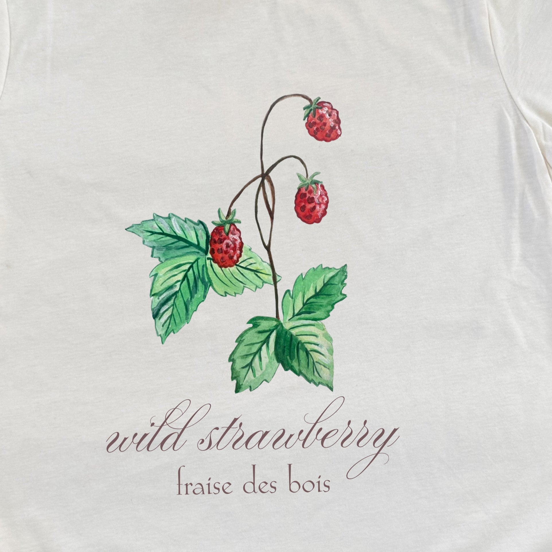 Wild Strawberry - Men's / Unisex Tee - Oatmeal