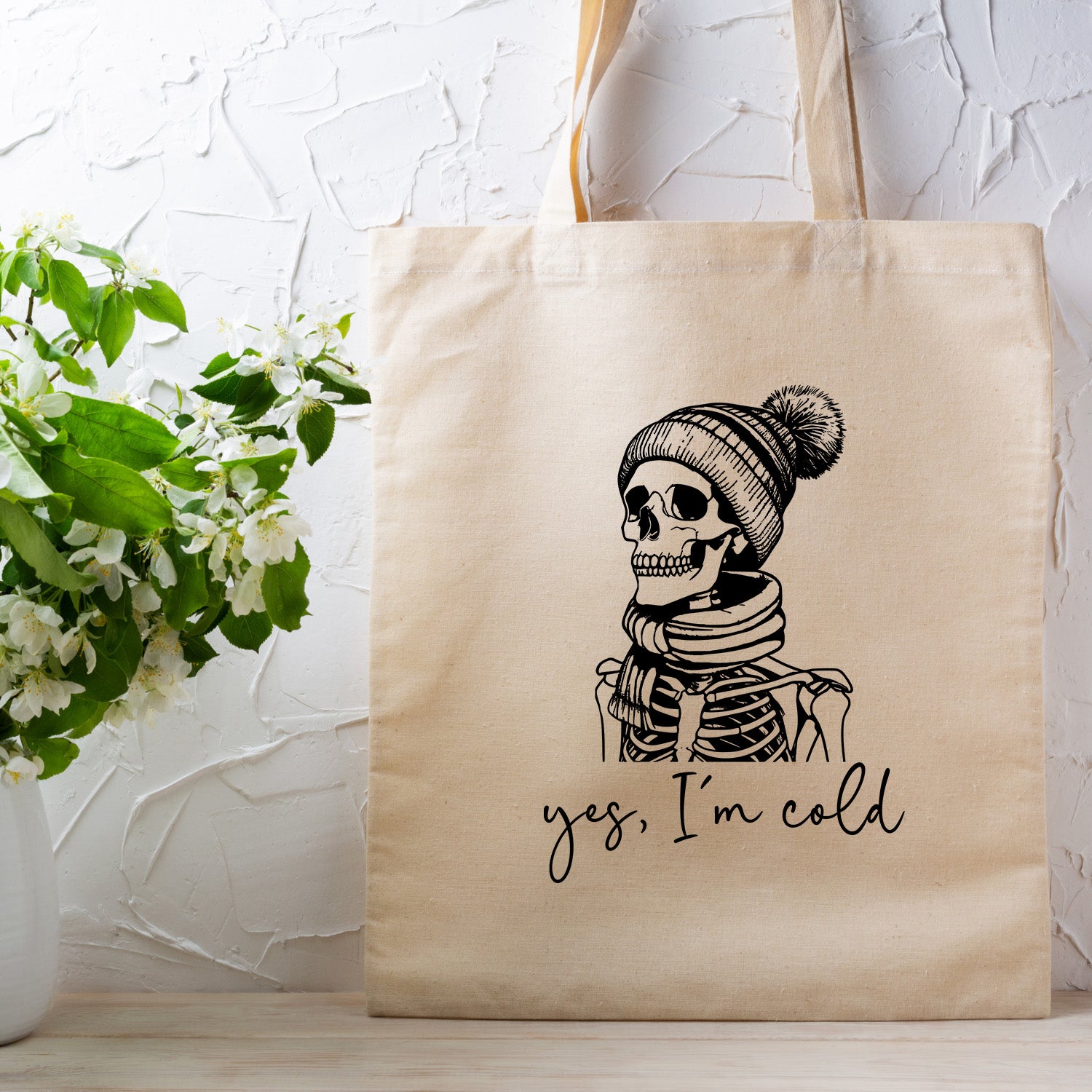 Yes, I'm Cold Tote Bag