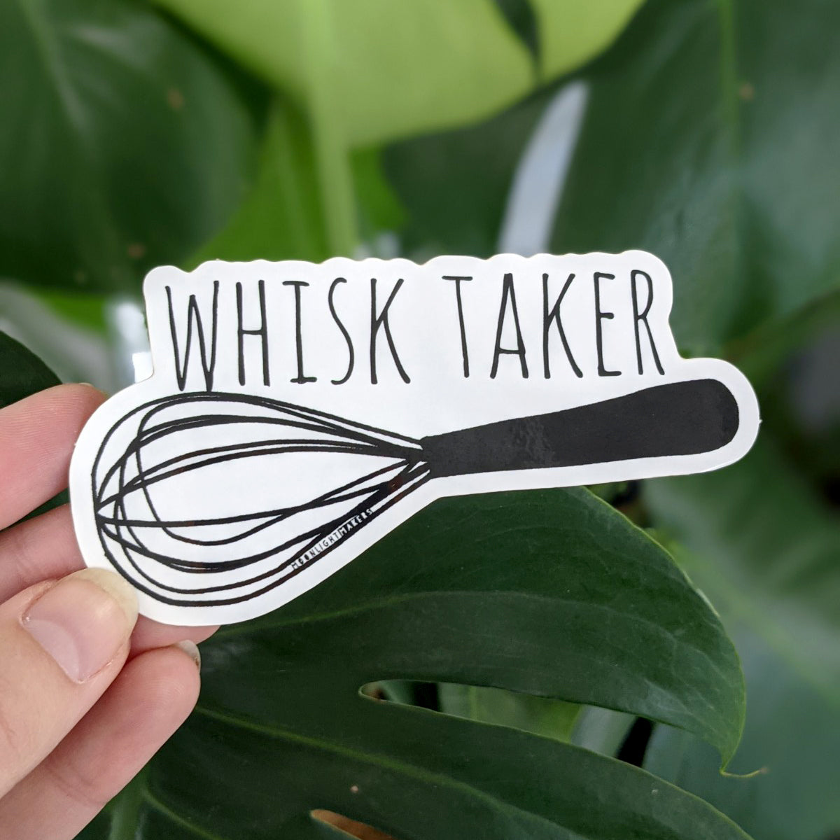 Whisk Taker - Die Cut Sticker - MoonlightMakers
