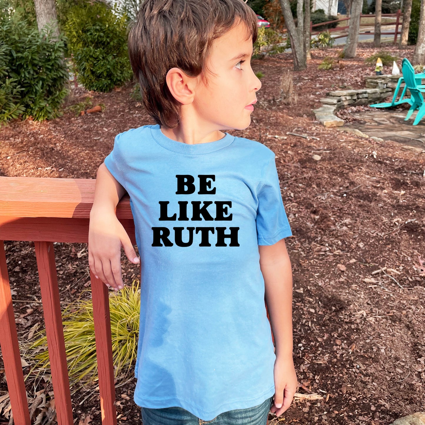 Be Like Ruth (Bader Ginsburg/ RBG) - Kid's Tee - Columbia Blue or Lavender