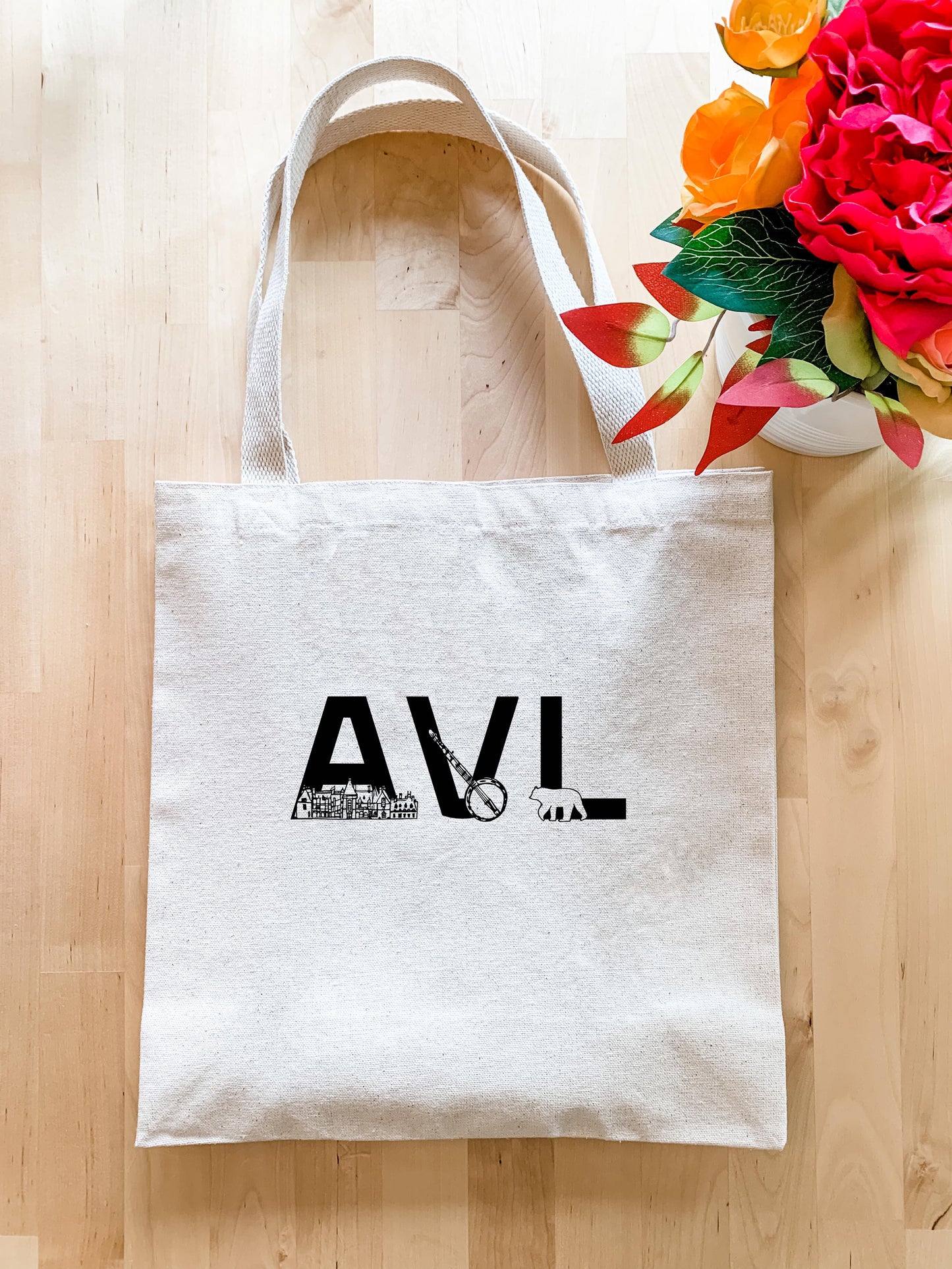 AVL (Asheville) - Tote Bag