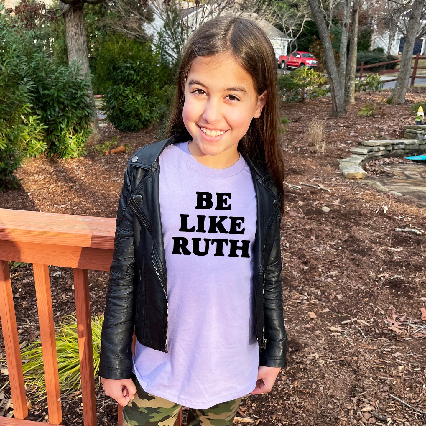 Be Like Ruth (Bader Ginsburg/ RBG) - Kid's Tee - Columbia Blue or Lavender