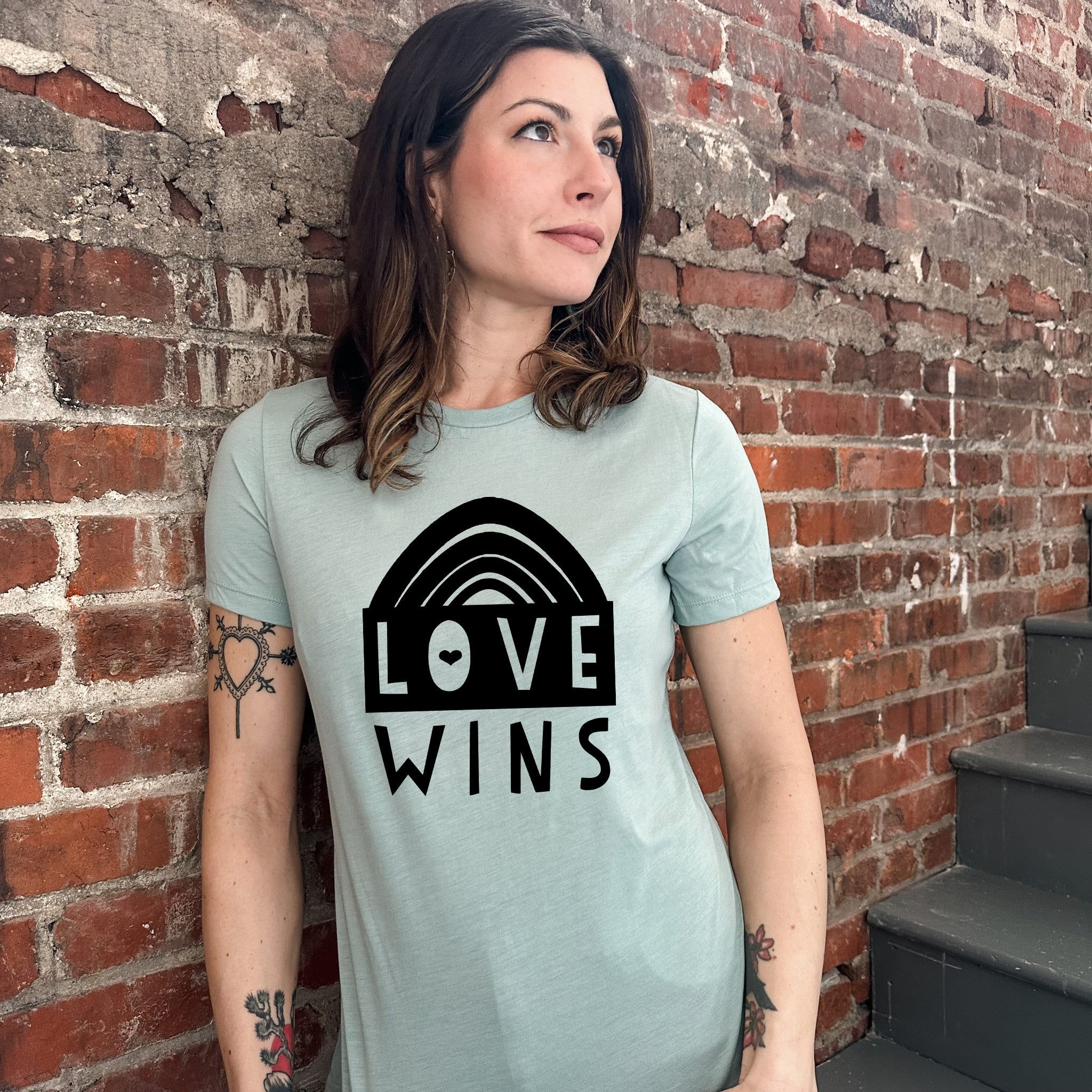 Love Wins - Women's Crew Tee