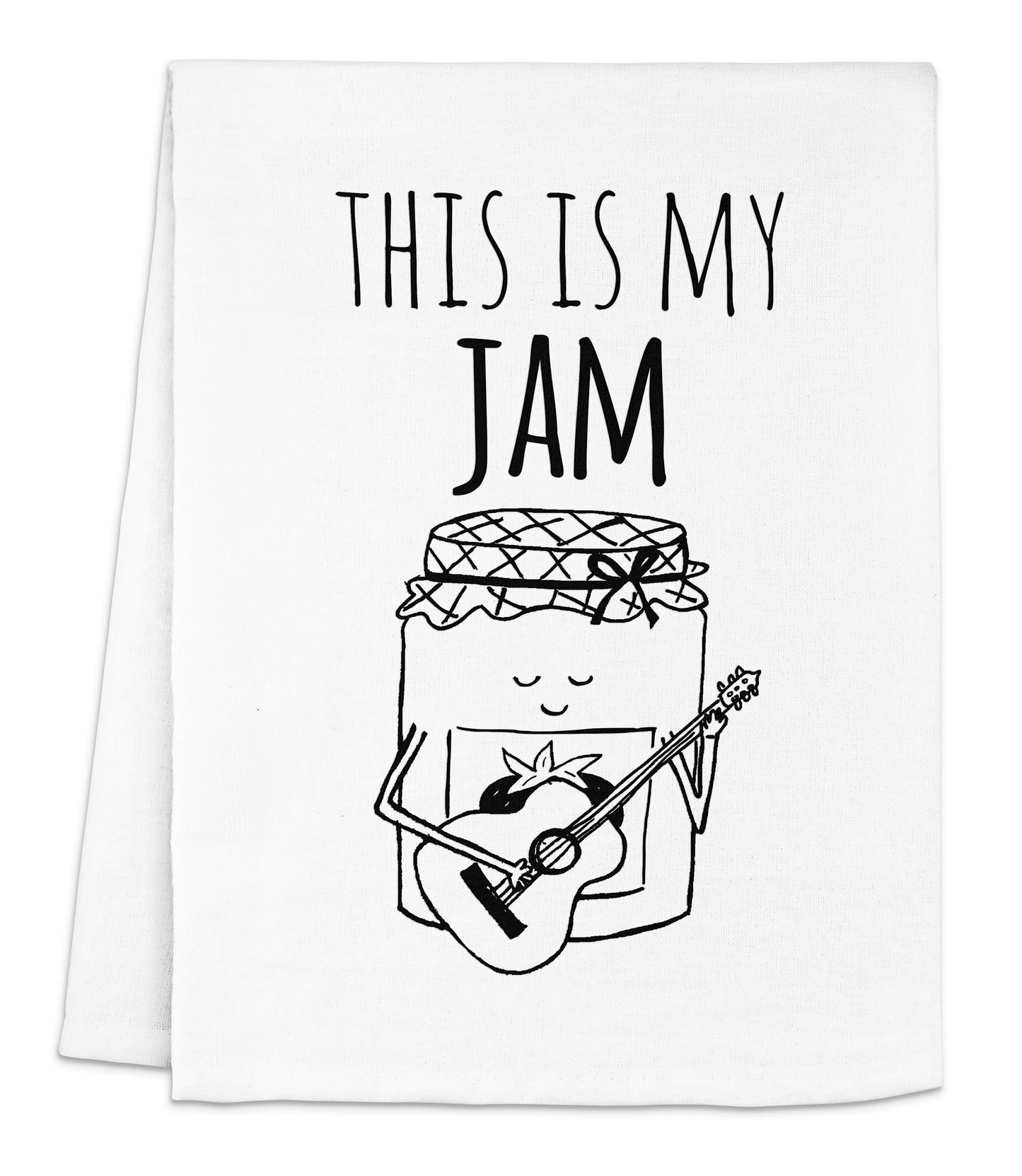 this is my jam dish towel