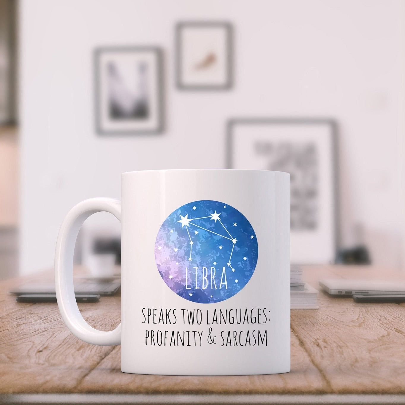 SALE - Libra (Signs Of The Zodiac) - 11oz Ceramic Mug - MoonlightMakers