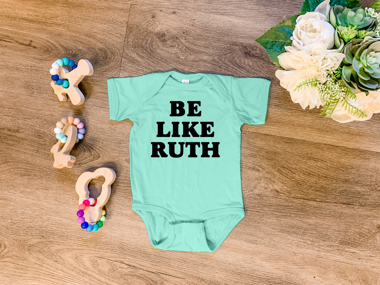 Be Like Ruth (Bader Ginsburg/ RBG) - Onesie - Heather Gray, Chill, or Lavender