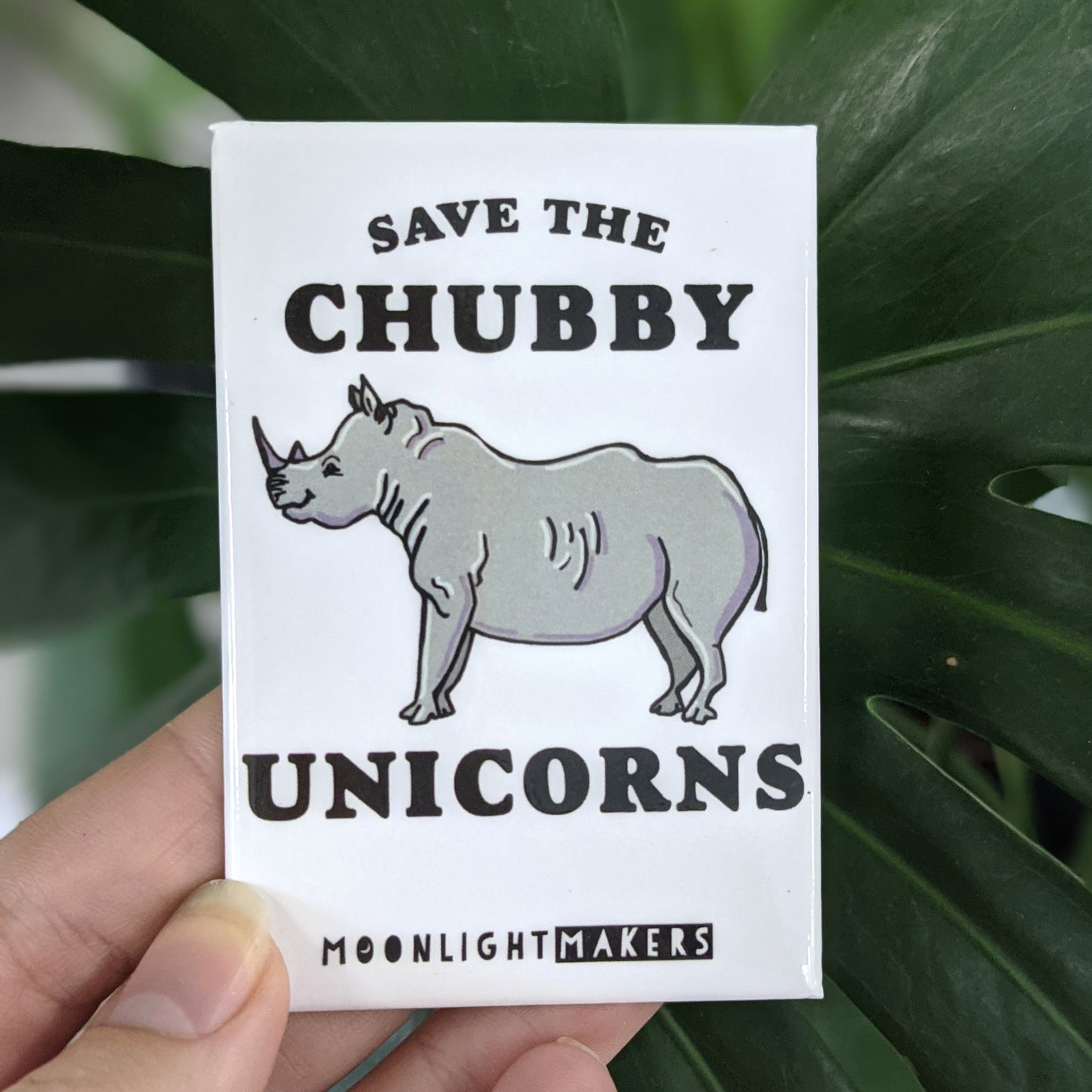 Save The Chubby Unicorns - Magnet - MoonlightMakers