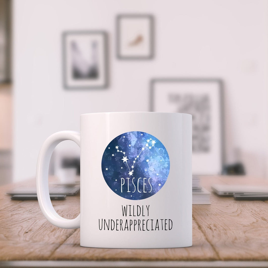 SALE - Pisces (Signs Of The Zodiac) - 11oz Ceramic Mug - MoonlightMakers