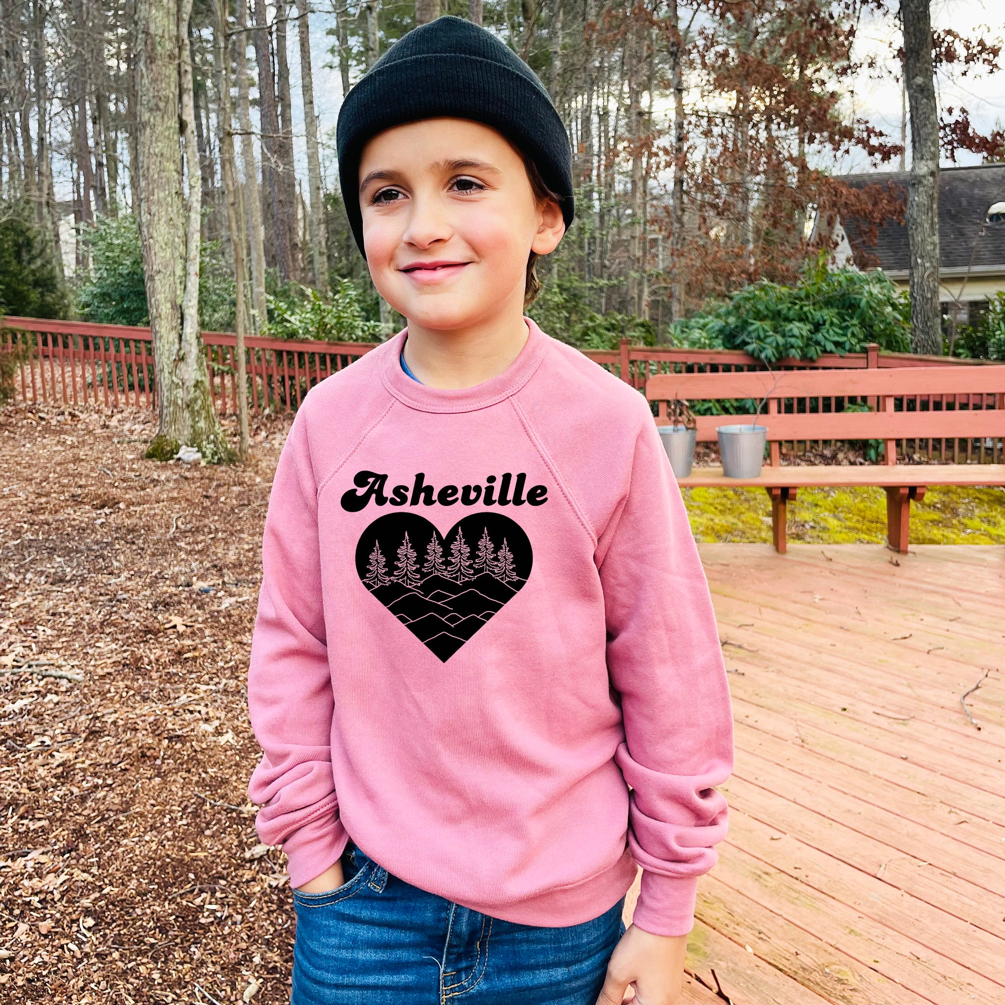 Asheville Heart - Kid's Sweatshirt