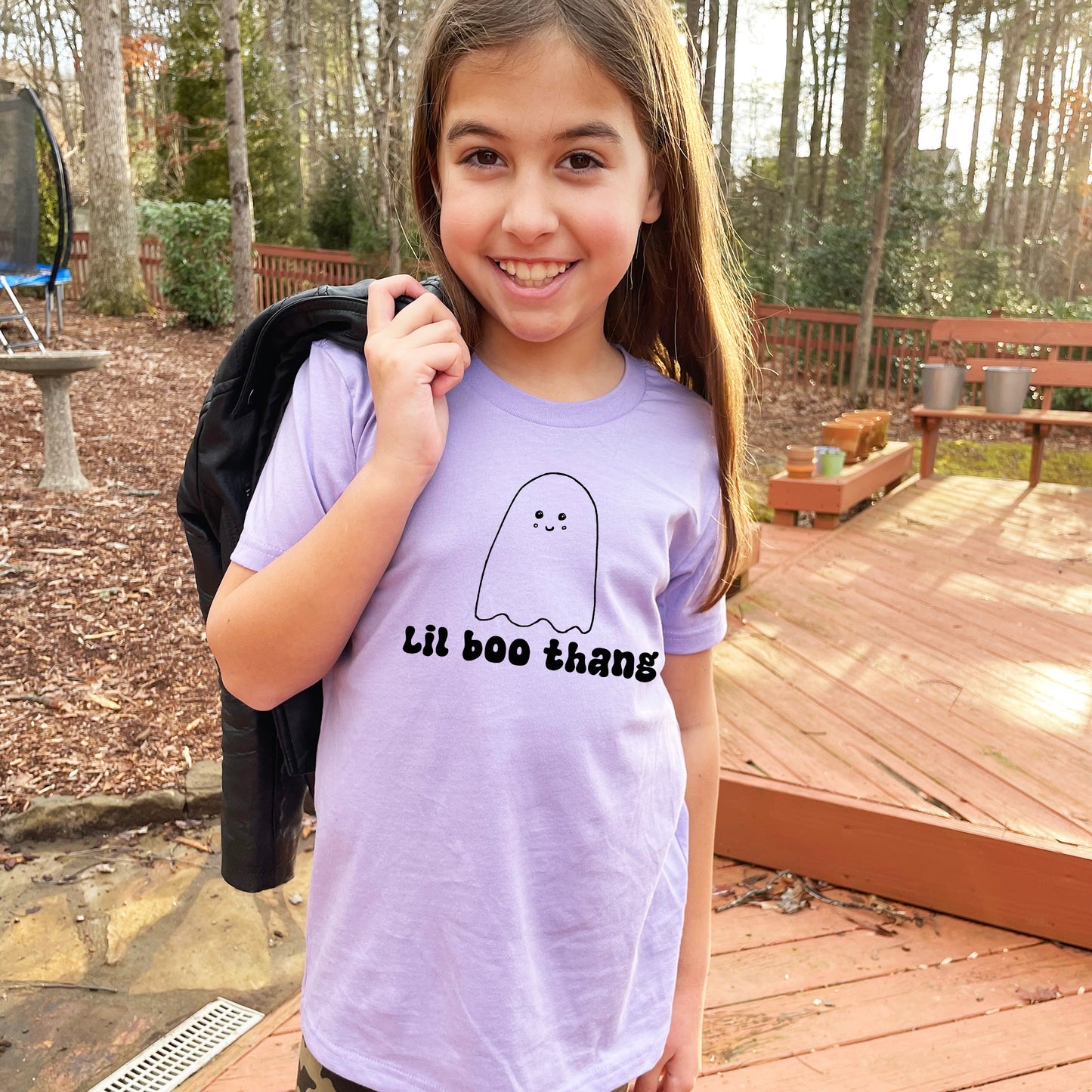 Lil Boo Thang - Kid's Tee - Columbia Blue or Lavender