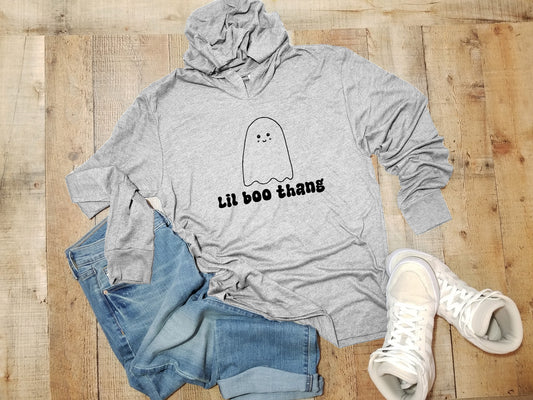 Lil Boo Thang - Unisex T-Shirt Hoodie - Heather Gray