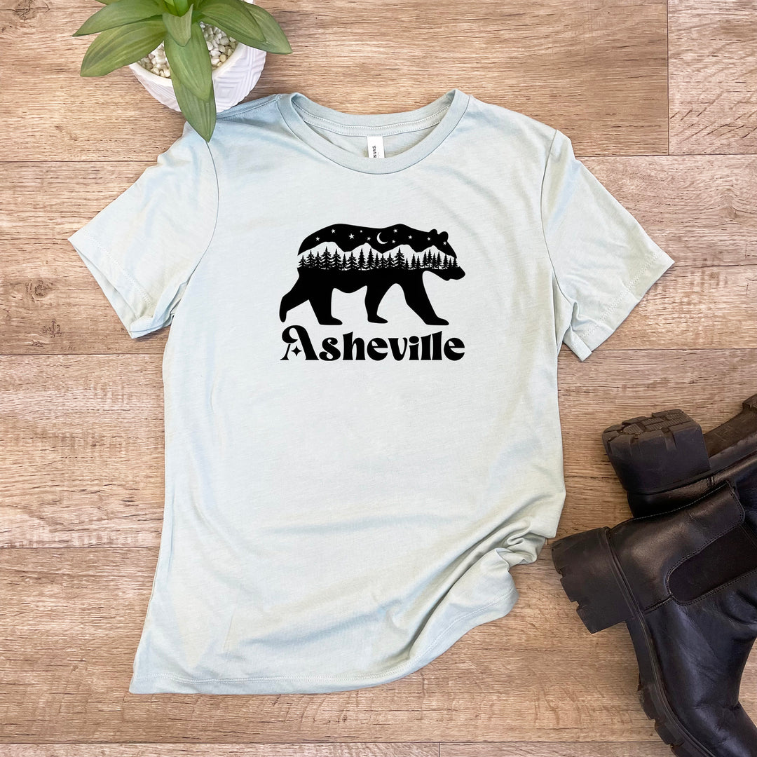 Asheville Bear - Women's Crew Tee