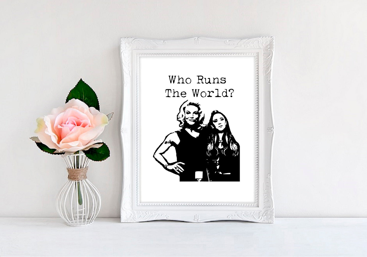 Who Runs The World - 8"x10" Wall Print