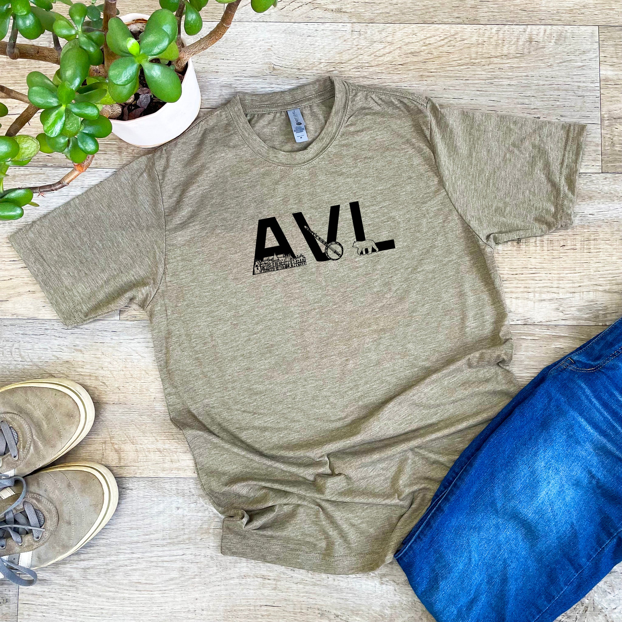AVL (Asheville) - Men's / Unisex Tee