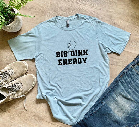 a t - shirt that says, big drink energy on it
