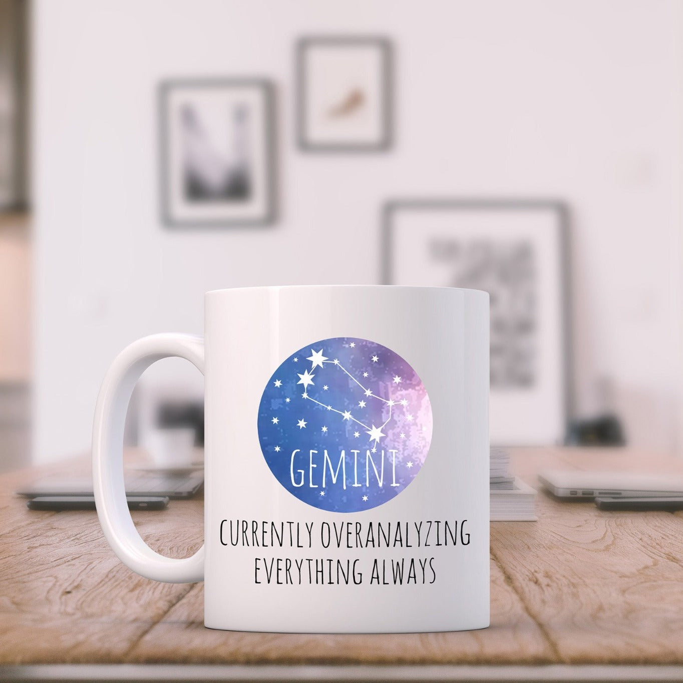 Gemini (Signs Of The Zodiac) - 11oz Ceramic Mug