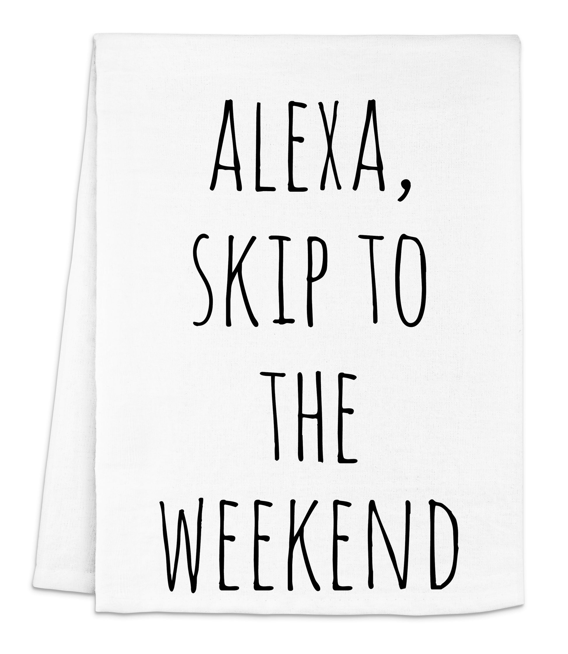 a napkin that says, alex, skip to the weekend