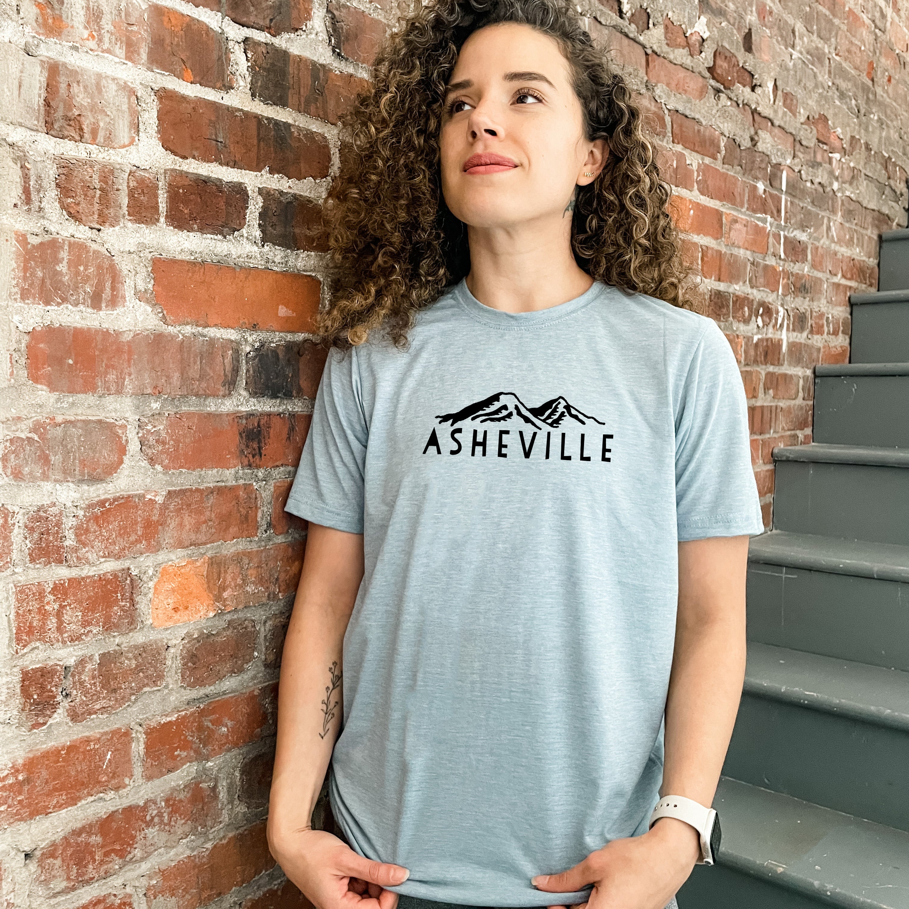 Asheville NC Mountains - Men's / Unisex Tee