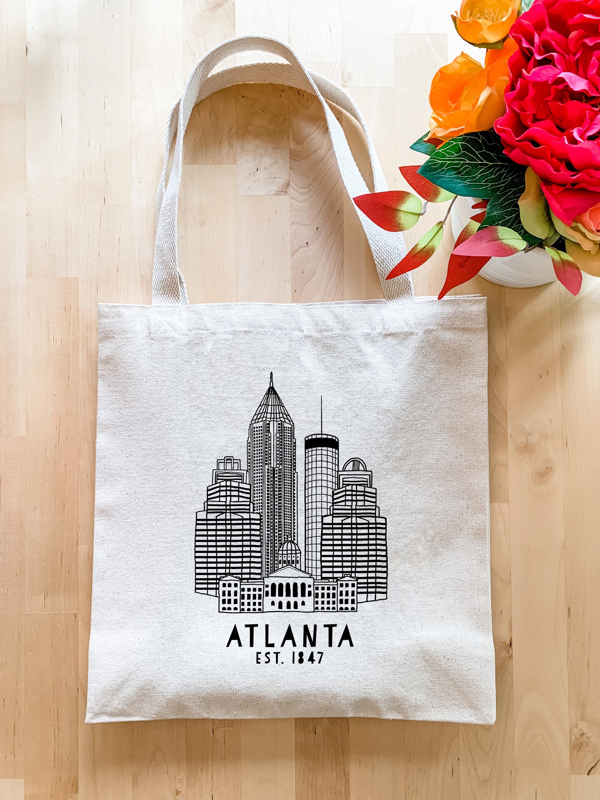 Atlanta Skyline - Tote Bag - MoonlightMakers