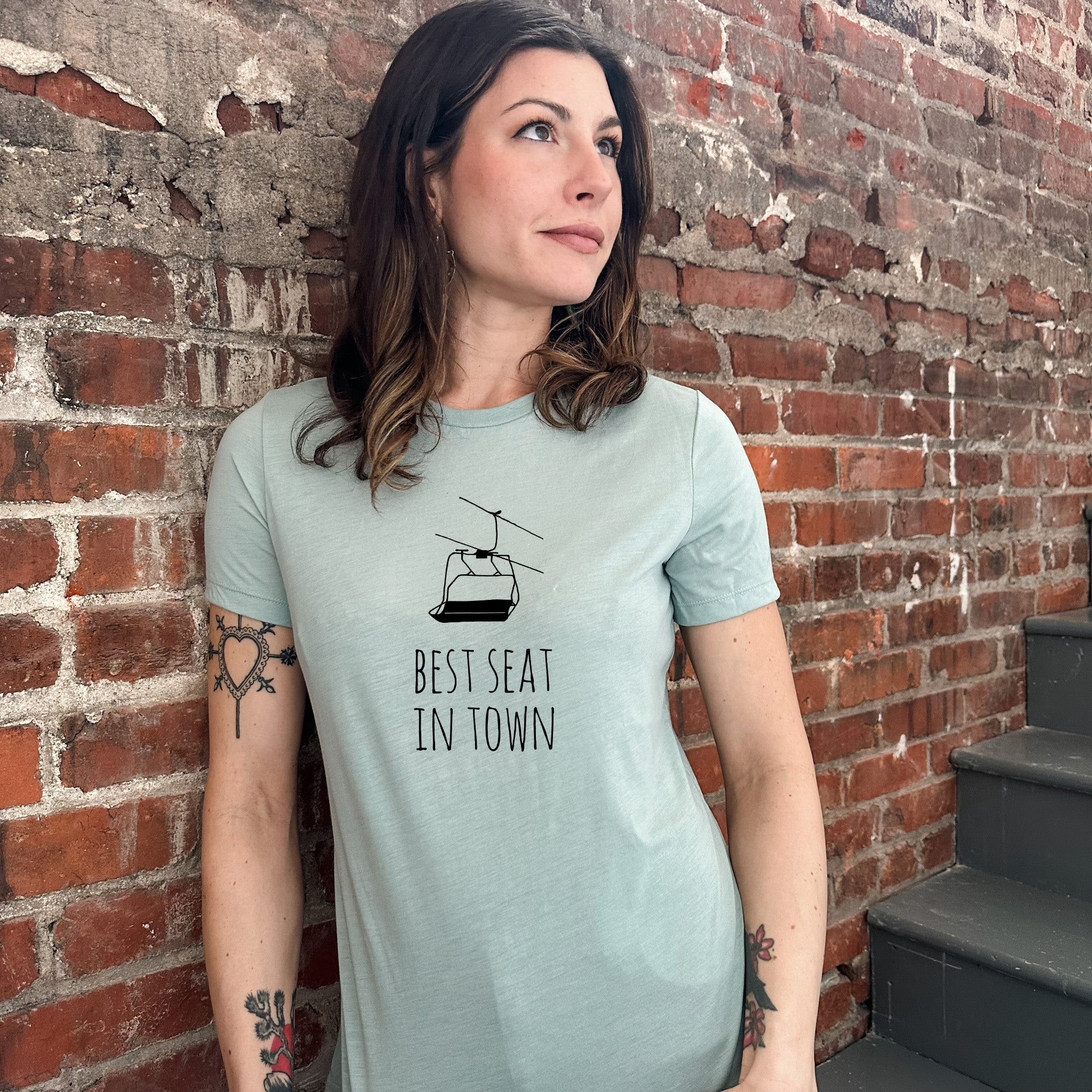 Best Seat In Town - Women's Crew Tee