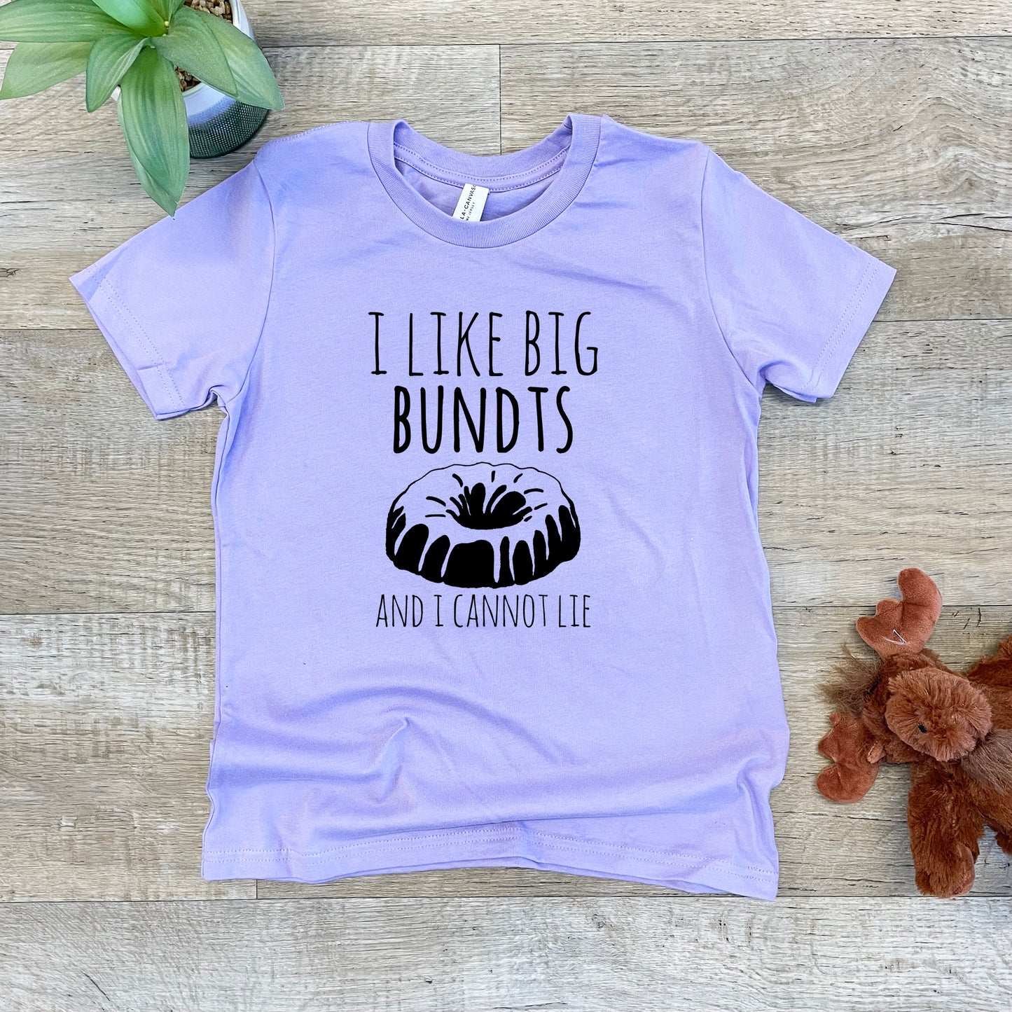 I Like Big Bundts and I Cannot Lie - Kid's Tee - Columbia Blue or Lavender