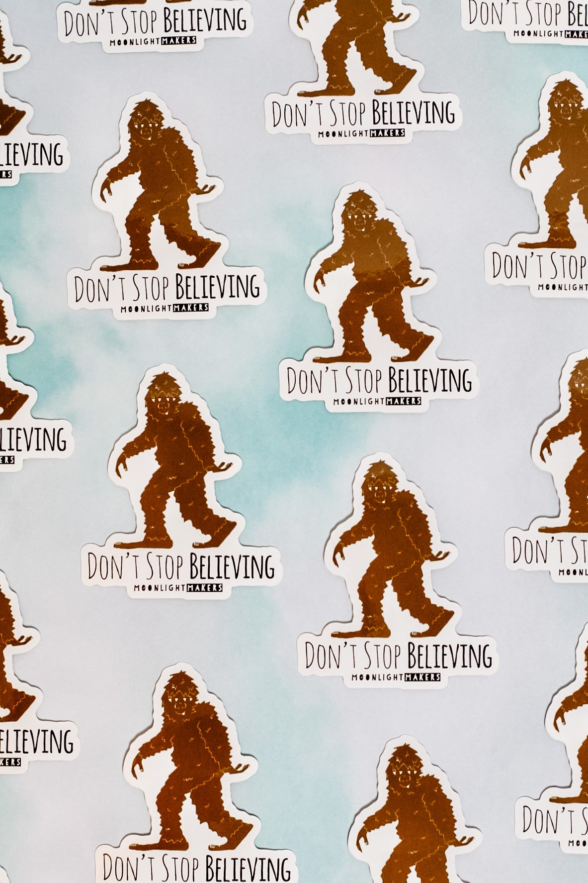 Bigfoot Pizza Sticker