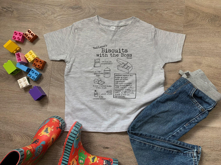Biscuits With The Boss (Ted Lasso) - Toddler Tee