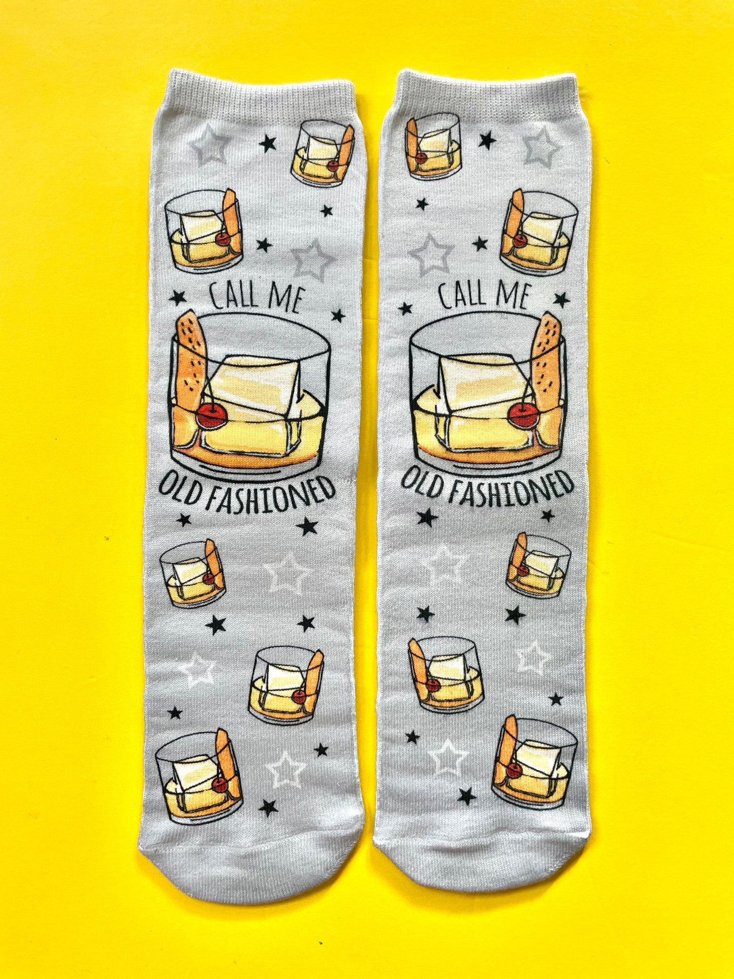 Call Me Old Fashioned - Novelty Socks - MoonlightMakers