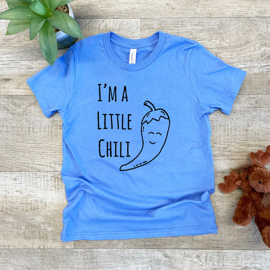 I'm A Little Chili - Kid's Tee - Columbia Blue or Lavender