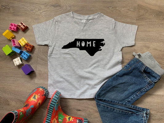 Home (North Carolina) - Toddler Tee - Heather Gray