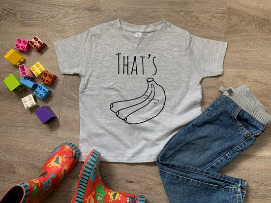 That's Bananas - Toddler Tee - Heather Gray