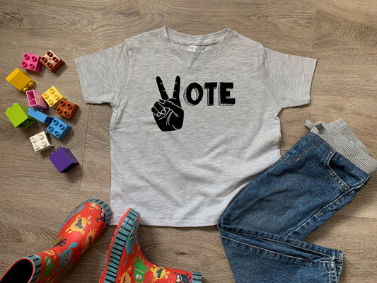 Vote - Toddler Tee - Heather Gray