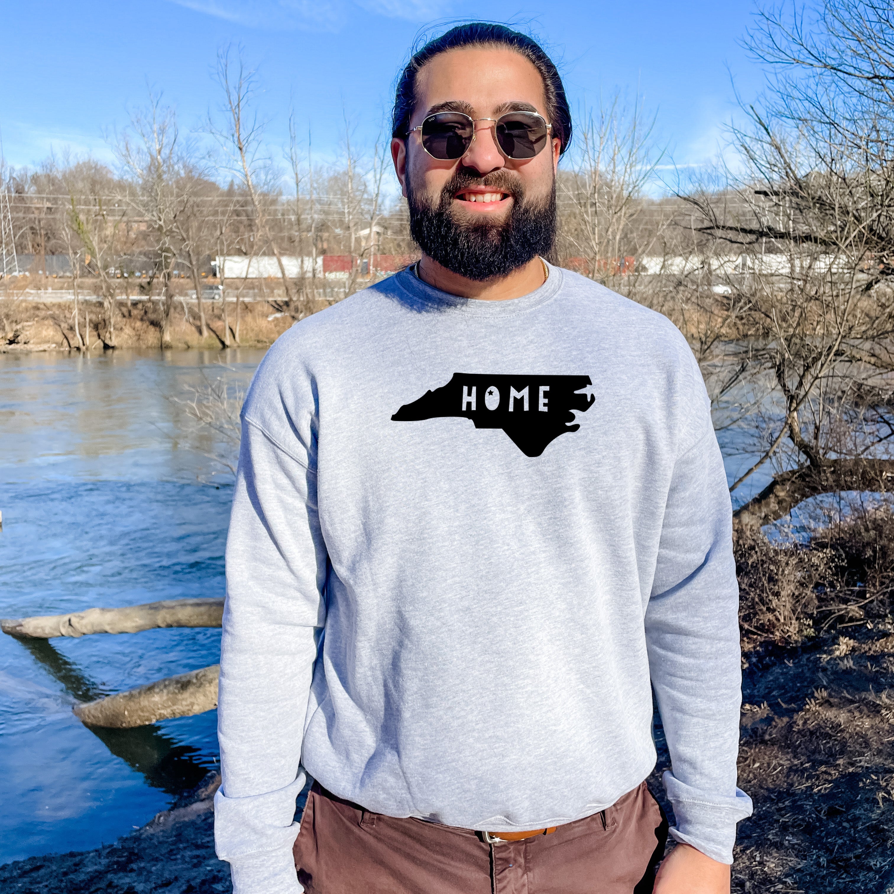 Home (North Carolina) - Unisex Sweatshirt - MoonlightMakers