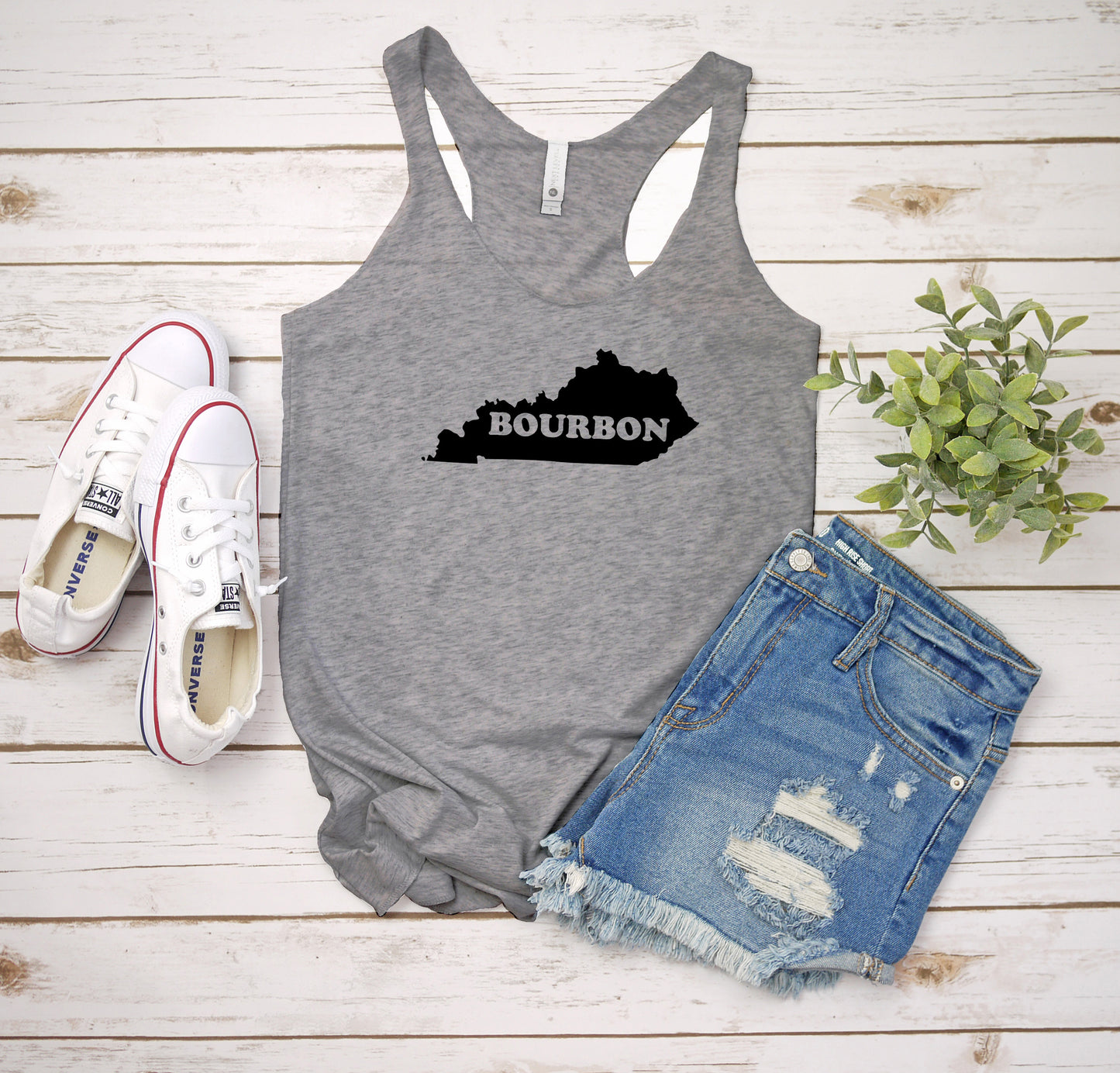 Kentucky Bourbon - Women's Tank - Heather Gray, Tahiti, or Envy