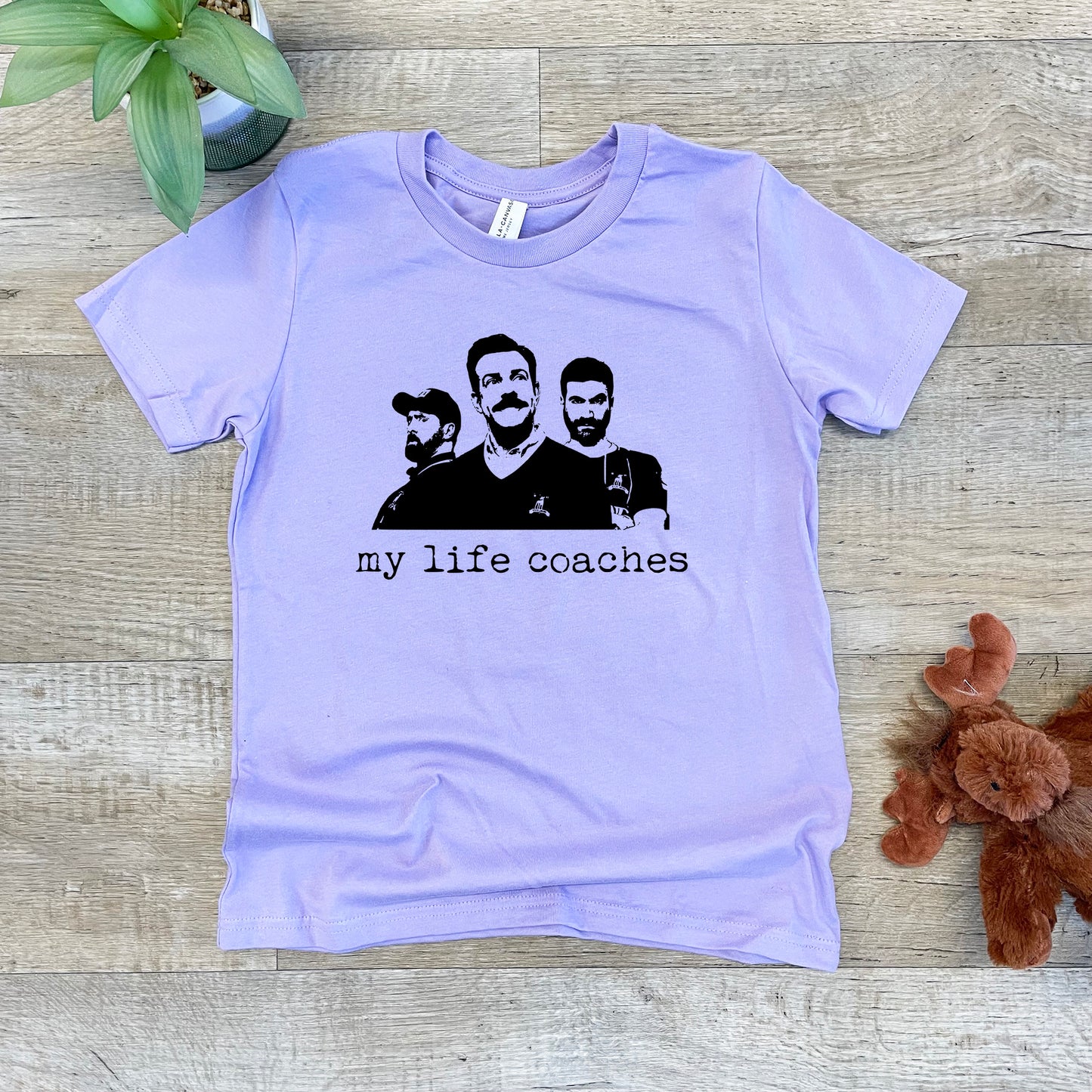 My Life Coaches (Ted Lasso) - Kid's Tee - Columbia Blue or Lavender