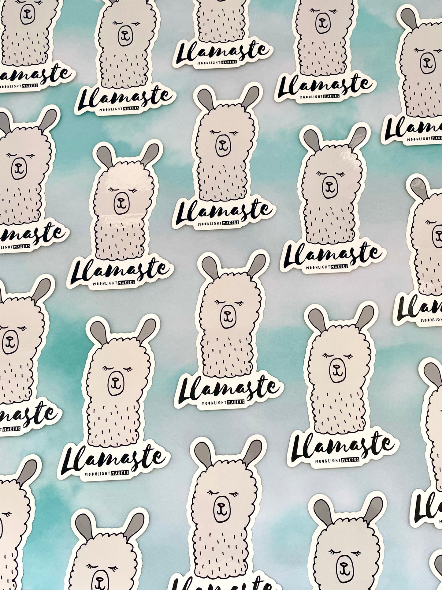 Llamaste - Die Cut Sticker - MoonlightMakers