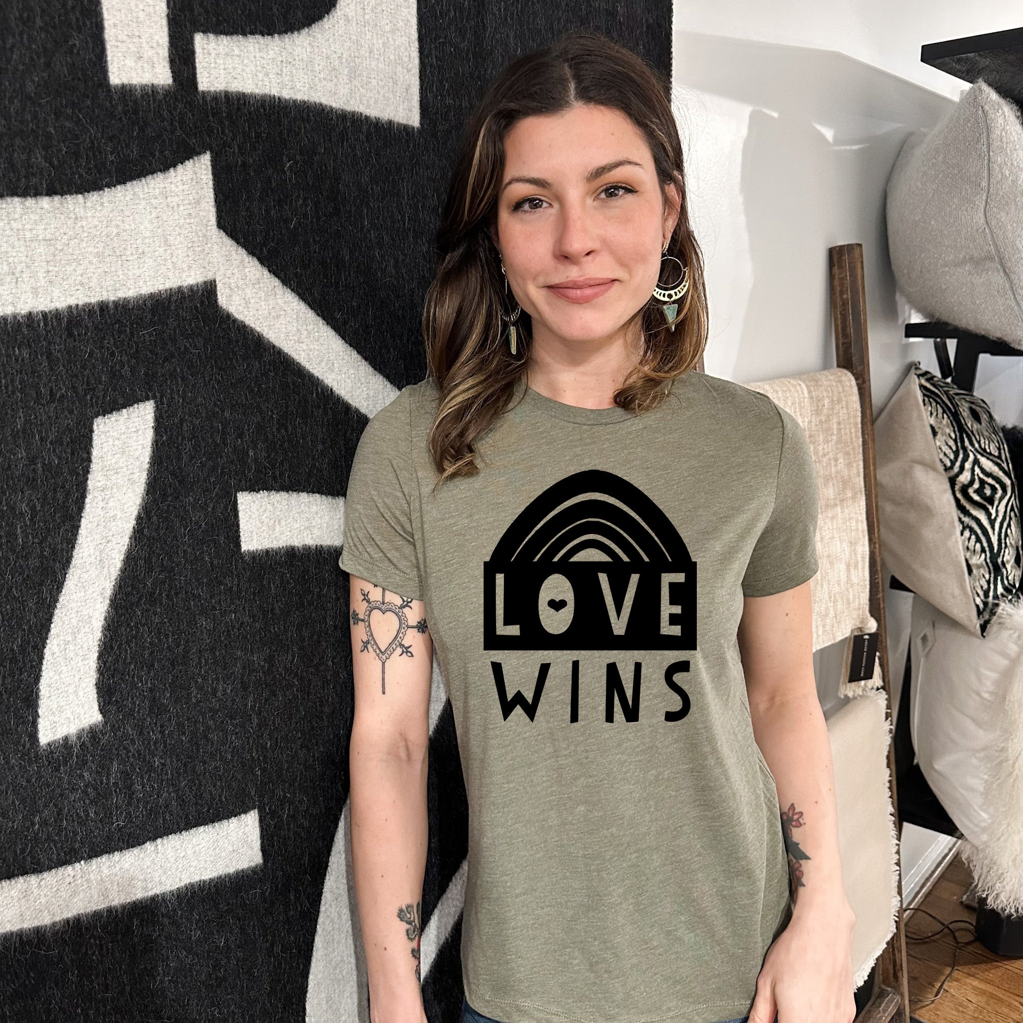 Love Wins - Women's Crew Tee