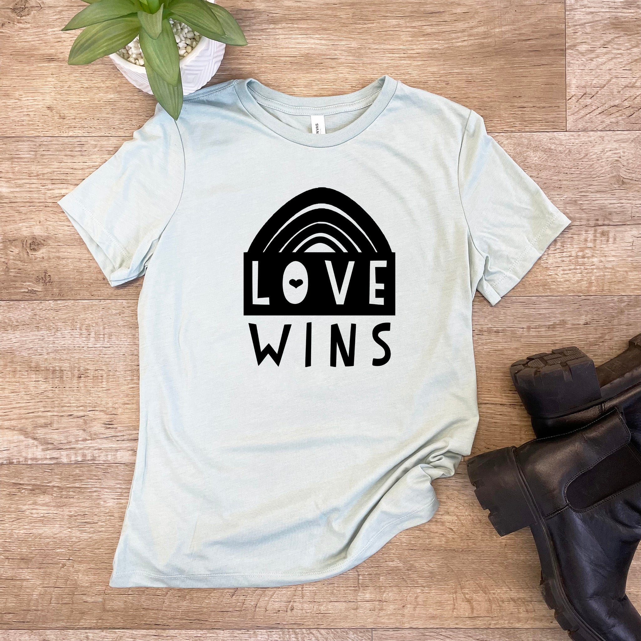 Love Wins - Women's Crew Tee