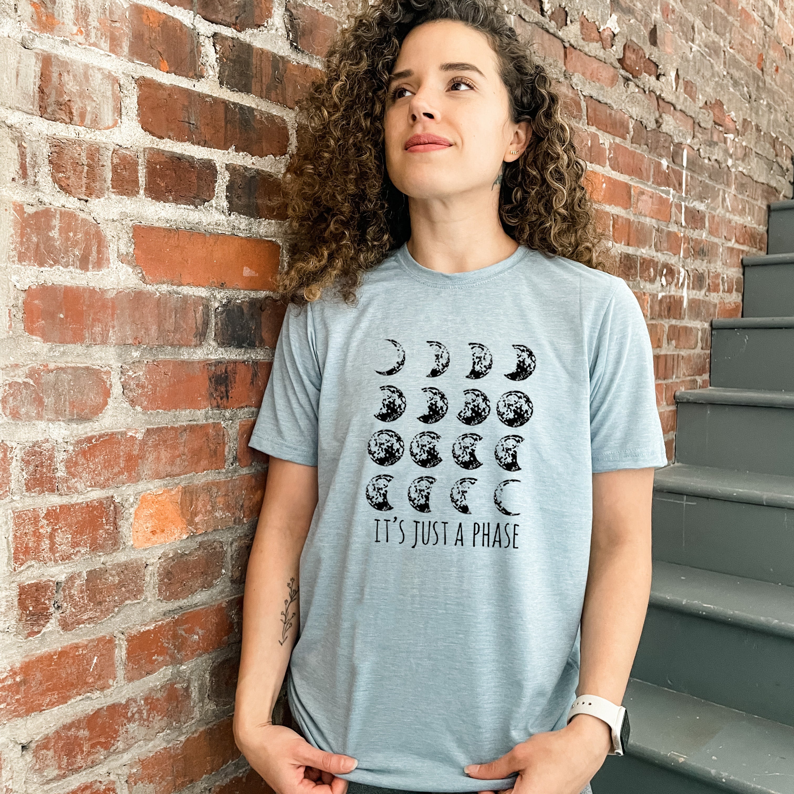 It's Just A Phase - Moon - Men's / Unisex Tee