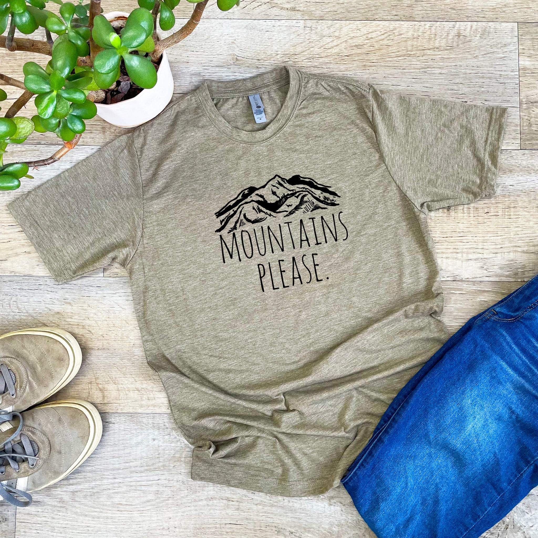 Mountains Please - Men's / Unisex Tee