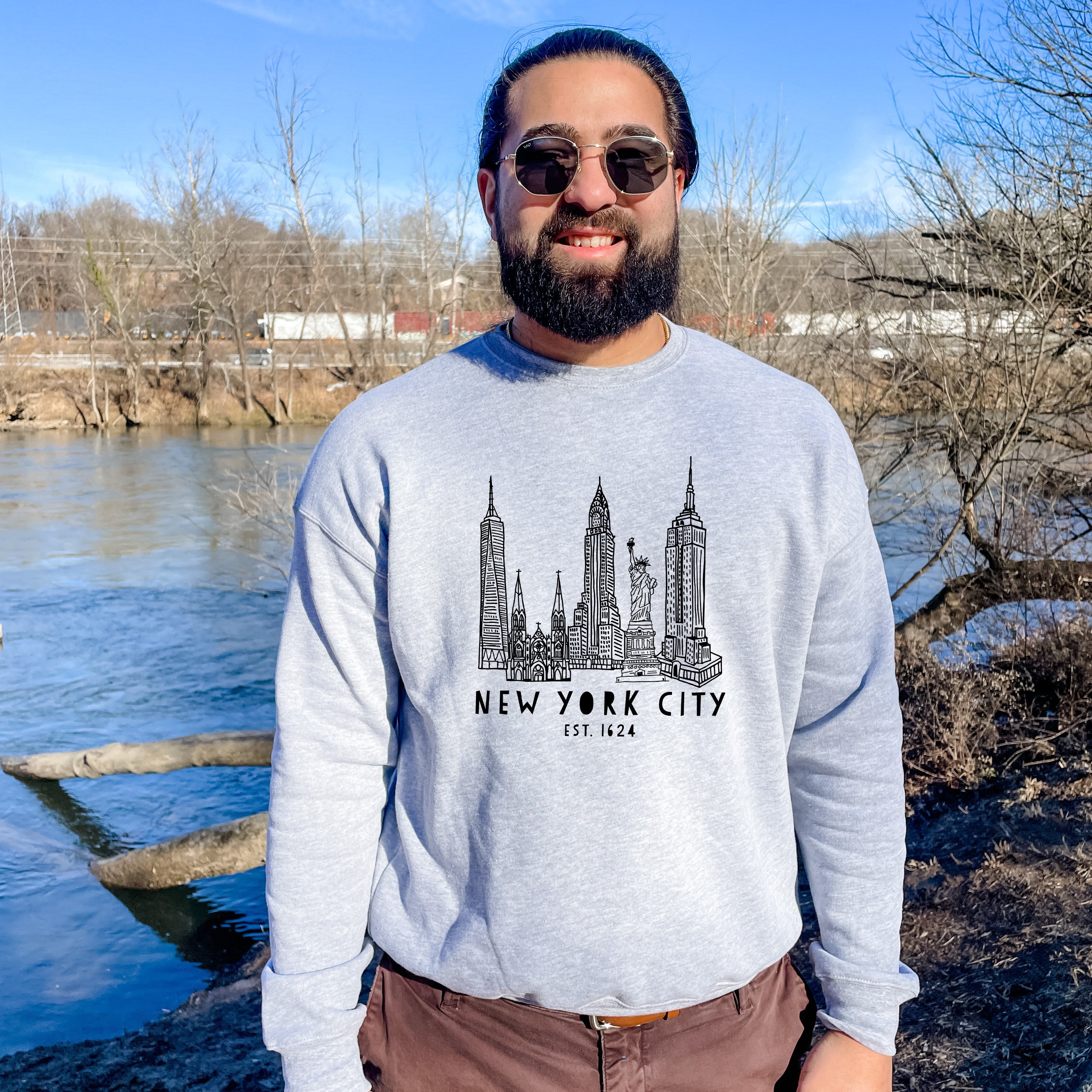 New York City Skyline (NYC) - Unisex Sweatshirt