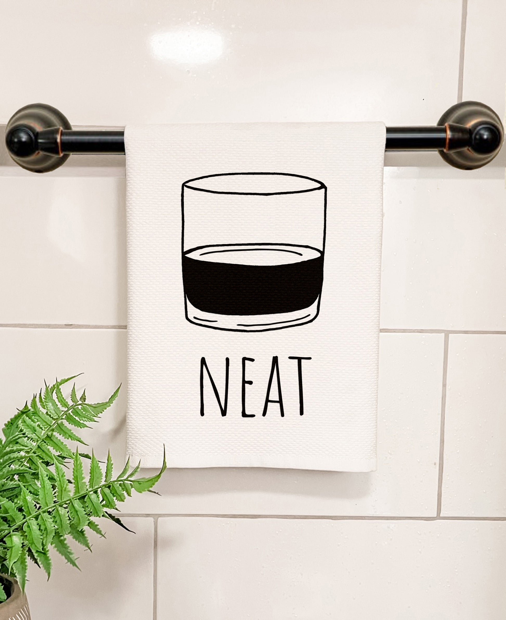 Neat - Kitchen/Bathroom Hand Towel (Waffle Weave)