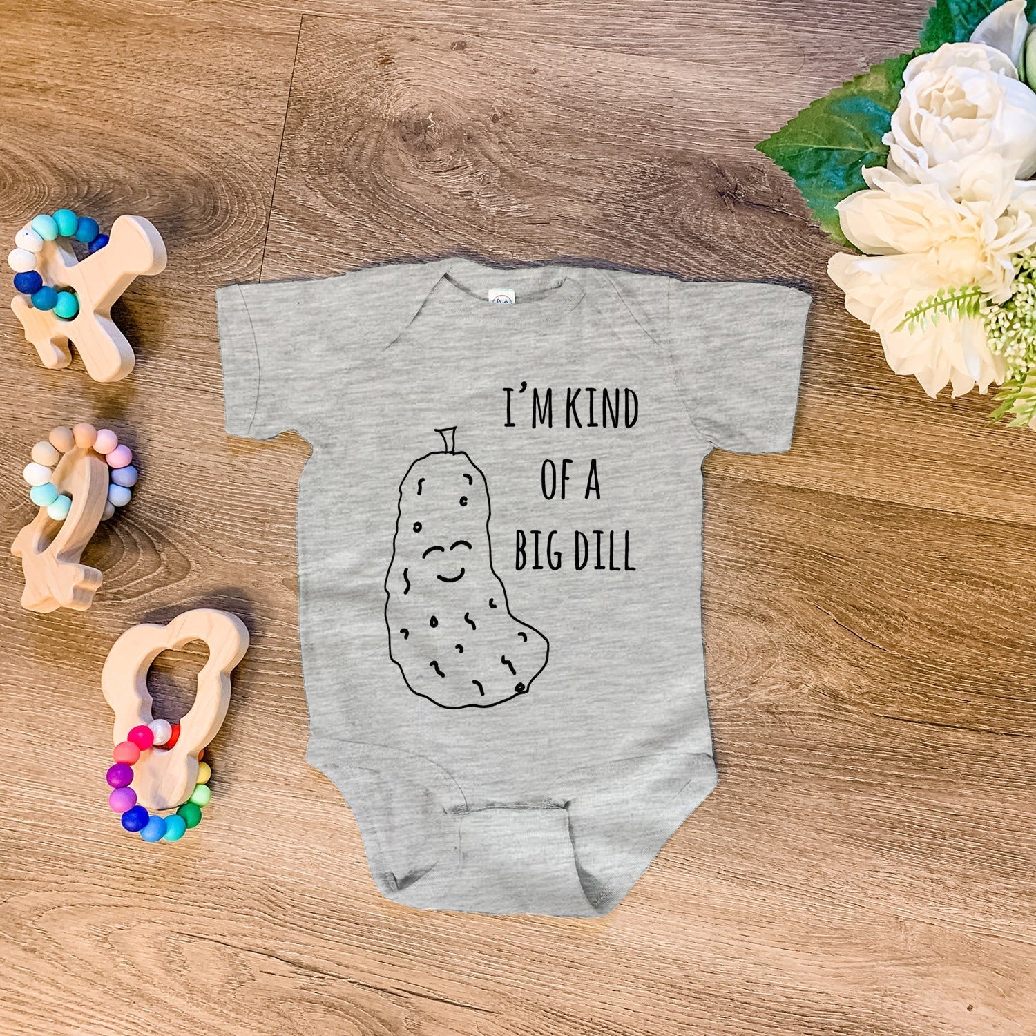 I'm Kind Of A Big Dill (Pickle) - Onesie